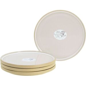 CreaTable Futuro - Dessertteller 4-tlg; 20x2 cm (ØxH); cremeweiß; rund; 4 Stück / Pack CreaTable Futuro - Dessertteller 4-tlg; 20x2 cm (ØxH); cremeweiß; rund; 4 Stück / Pack