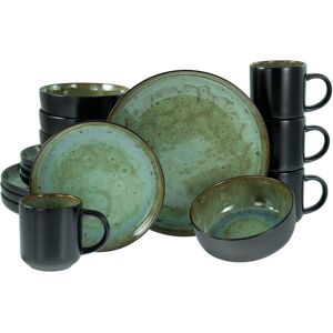 CreaTable Nordic Fjord - Kombiservice 16-tlg; grün CreaTable Nordic Fjord - Kombiservice 16-tlg; grün