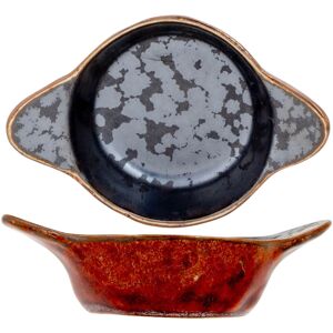 Cosy & Trendy Elements Maroon Aperoschälchen mit Griffen; 37 ml, 9.5x6.3x2.5 cm (LxBxH); rostbraun/anthrazit; 12 Stück / Pack Cosy & Trendy Elements Maroon Aperoschälchen mit Griffen; 37 ml, 9.5x6.3x2.5 cm (LxBxH); rostbraun/anthrazit; 12 Stück / Pack