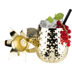 APS Pineapple Gold Trinkgefäße - 0,5L - Festliches Design APS Pineapple Gold Trinkgefäße - 0,5L - Festliches Design