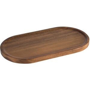 APS Servierbrett oval; 28.5x15.5x1.5 cm (LxBxH); braun; oval APS Servierbrett oval; 28.5x15.5x1.5 cm (LxBxH); braun; oval