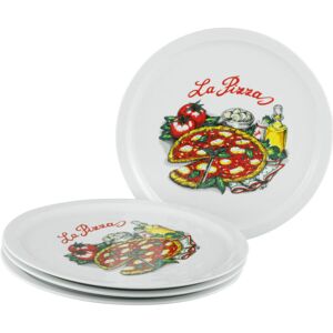 CreaTable Milano La Pizza - Pizzateller 4-tlg; 30x30x30x2 cm (LxBxØxH); mehrfarbig; 4 Stück / Pack CreaTable Milano La Pizza - Pizzateller 4-tlg; 30x30x30x2 cm (LxBxØxH); mehrfarbig; 4 Stück / Pack