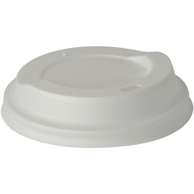 PAPSTAR Deckel Pure, Bio-Kunststoff; 9 cm (Ø); weiß; 1000 Stück / Pack PAPSTAR Deckel Pure, Bio-Kunststoff; 9 cm (Ø); weiß; 1000 Stück / Pack