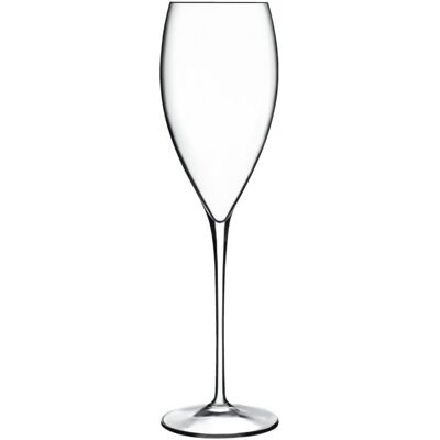 Luigi Bormioli Flûte Magnifico - 320ml, 7,5x26 cm, Transparentes Glaswaren Luigi Bormioli Flûte Magnifico - 320ml, 7,5x26 cm, Transparentes Glaswaren