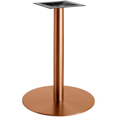Vega Base Orio Tischbasis - Rund, Kupfer, 54x72cm Vega Base Orio Tischbasis - Rund, Kupfer, 54x72cm