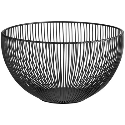 VEGA Obst-/Brotkorb Fraser; 25x14 cm (ØxH); schwarz VEGA Obst-/Brotkorb Fraser; 25x14 cm (ØxH); schwarz