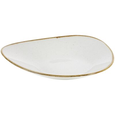 Churchill - Stonecast - White/Braun - Dreieckig - Bowl Churchill - Stonecast - White/Braun - Dreieckig - Bowl