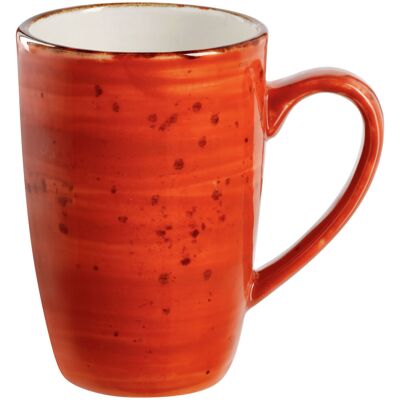 Vega Tazza Becher Nebro - 280ml, Rot, Einzigartiges Rustikales Design - Becher Vega Tazza Becher Nebro - 280ml, Rot, Einzigartiges Rustikales Design - Becher