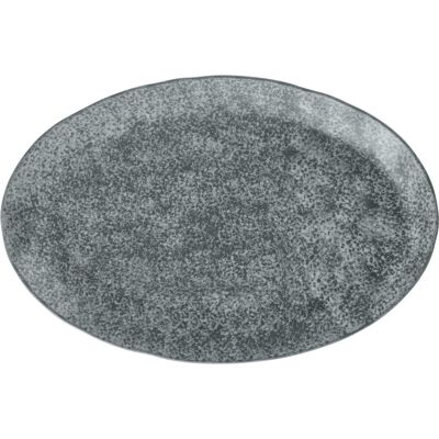 VEGA Servierplatte Arona oval; 40x26.5x3.4 cm (LxBxH); anthrazit; oval; 2 Stück / Pack VEGA Servierplatte Arona oval; 40x26.5x3.4 cm (LxBxH); anthrazit; oval; 2 Stück / Pack