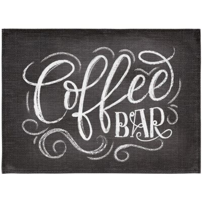 ERWIN M. Tischset Tenoris Coffee; 33x45 cm (BxL); schwarz; 4 Stück / Pack ERWIN M. Tischset Tenoris Coffee; 33x45 cm (BxL); schwarz; 4 Stück / Pack