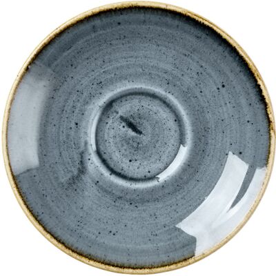 Churchill Espresso-Untertasse Stonecast Blueberry; 11.8 cm (Ø); blau/braun; 12 Stück / Pack Churchill Espresso-Untertasse Stonecast Blueberry; 11.8 cm (Ø); blau/braun; 12 Stück / Pack