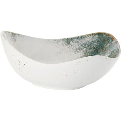 Vega Schüssel Purior - 800ml, 21x19x9.2cm, weiß/petrol - Geschirrset Vega Schüssel Purior - 800ml, 21x19x9.2cm, weiß/petrol - Geschirrset