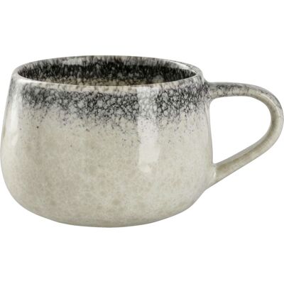 Vega Nagoya Tasse - Porzellan, Weiß/Grau, 170ml Vega Nagoya Tasse - Porzellan, Weiß/Grau, 170ml