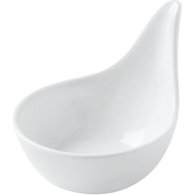 VEGA Mini-Schälchen Tropfen; 60 ml, 8.8x6.8x6.3 cm (LxBxH); weiß; 12 Stück / Pack VEGA Mini-Schälchen Tropfen; 60 ml, 8.8x6.8x6.3 cm (LxBxH); weiß; 12 Stück / Pack