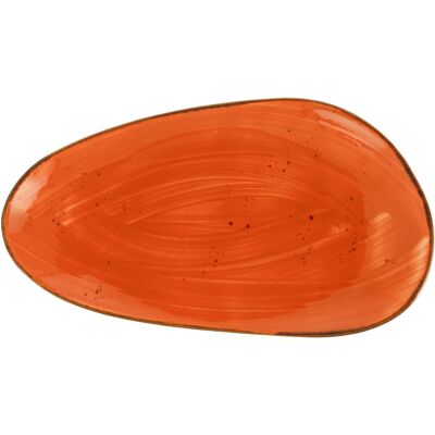 Vega Nebro Servierplatte - Organisch 17x10cm Rot 6 Stück Vega Nebro Servierplatte - Organisch 17x10cm Rot 6 Stück