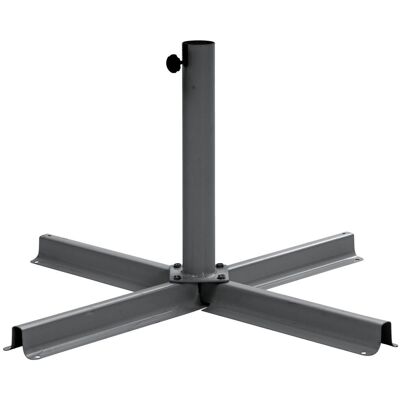 Vega Detroit Schirmständer - Kreuzform, 101x101 cm, Anthrazit Vega Detroit Schirmständer - Kreuzform, 101x101 cm, Anthrazit