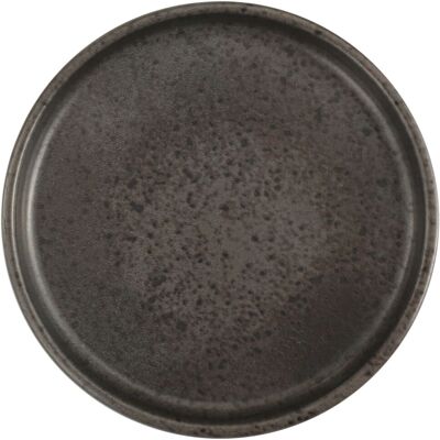 Porland Dunkelbraun/Schwarz Hochrandteller - Plate Porland Dunkelbraun/Schwarz Hochrandteller - Plate