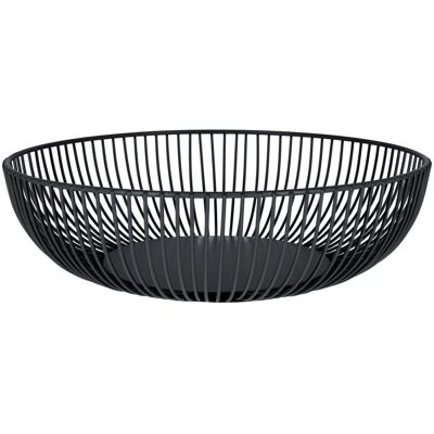 VEGA Obst-/Brotkorb Fraser; 28x8 cm (ØxH); schwarz VEGA Obst-/Brotkorb Fraser; 28x8 cm (ØxH); schwarz