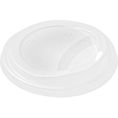 DUNI Deckel für Zuckerrohr-Trinkbecher Eco IV; 9.3x1.9 cm (ØxH); weiß; 75 Stück / Pack DUNI Deckel für Zuckerrohr-Trinkbecher Eco IV; 9.3x1.9 cm (ØxH); weiß; 75 Stück / Pack