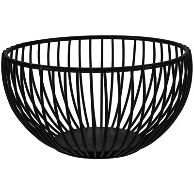 VEGA Obst-/Brotkorb Fraser; 15x8 cm (ØxH); schwarz VEGA Obst-/Brotkorb Fraser; 15x8 cm (ØxH); schwarz