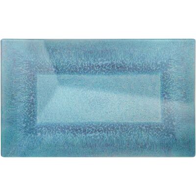 Vega Taylor Turchese Melamin Batik Tablett - Rechteckig Vega Taylor Turchese Melamin Batik Tablett - Rechteckig