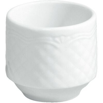 Vega Eierbecher - 4,8x4,5cm Weiß - Eierbecher Vega Eierbecher - 4,8x4,5cm Weiß - Eierbecher