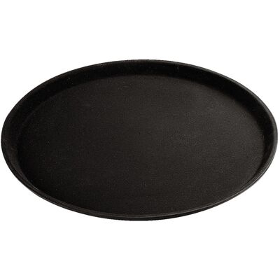 VEGA Tablett Fibra; 28x2.2 cm (ØxH); schwarz; rund VEGA Tablett Fibra; 28x2.2 cm (ØxH); schwarz; rund