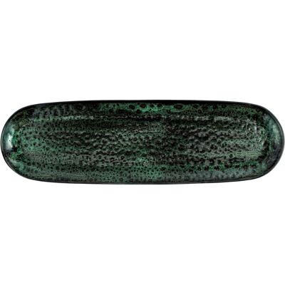 VEGA Servierplatte Black Reef oval; 46.5x14x2.5 cm (LxBxH); grün/schwarz; oval; 6 Stück / Pack VEGA Servierplatte Black Reef oval; 46.5x14x2.5 cm (LxBxH); grün/schwarz; oval; 6 Stück / Pack
