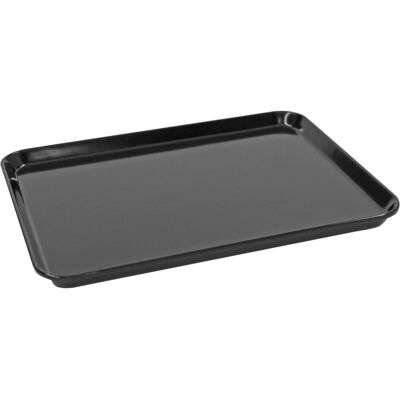 Schneider Auslagetablett Melamin; 27x21x1.7 cm (LxBxH); schwarz; rechteckig Schneider Auslagetablett Melamin; 27x21x1.7 cm (LxBxH); schwarz; rechteckig
