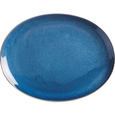 Kahla Platte Homestyle oval; 31.8x24.4x2.8 cm (LxBxH); dunkelblau; oval Kahla Platte Homestyle oval; 31.8x24.4x2.8 cm (LxBxH); dunkelblau; oval