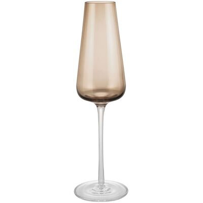 blomus Set 2 Sektgläser -BELO-; 200 ml, 6x6x24.5 cm (ØxØxH); braun/transparent blomus Set 2 Sektgläser -BELO-; 200 ml, 6x6x24.5 cm (ØxØxH); braun/transparent