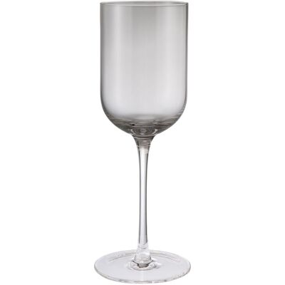 blomus Set 4 Weißweingläser -FUUMI-; 310 ml, 7.5x7.5x21 cm (ØxØxH); anthrazit meliert; 0.3 l Eichstrich blomus Set 4 Weißweingläser -FUUMI-; 310 ml, 7.5x7.5x21 cm (ØxØxH); anthrazit meliert; 0.3 l Eichstrich