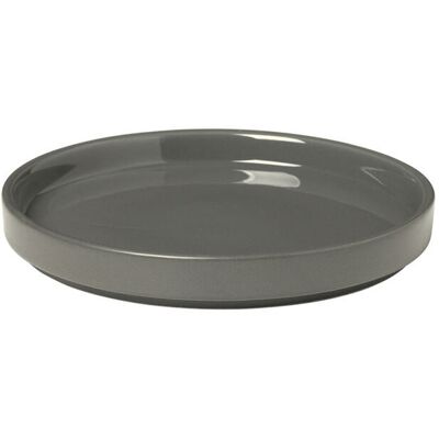 Blomus Pilar Grauer 14cm Keramikteller - Geschirr Blomus Pilar Grauer 14cm Keramikteller - Geschirr