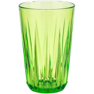 APS Trinkbecher CRYSTAL, Tritan; 300 ml, 8x8x12.5 cm (LxBxH); grün; 48 Stück / Pack APS Trinkbecher CRYSTAL, Tritan; 300 ml, 8x8x12.5 cm (LxBxH); grün; 48 Stück / Pack