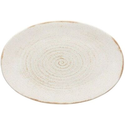Costa Nova Ovaler Teller/Platte Vermont; 27.5x18.8x1.5 cm (LxBxH); beige; oval; 4 Stück / Pack Costa Nova Ovaler Teller/Platte Vermont; 27.5x18.8x1.5 cm (LxBxH); beige; oval; 4 Stück / Pack