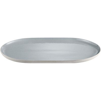 blomus Servierplatte -SABLO; 40x24x2 cm (LxBxH); graublau; oval blomus Servierplatte -SABLO; 40x24x2 cm (LxBxH); graublau; oval