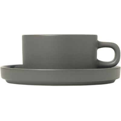 Blomus - Teetassenset med Unterteller - 200ml - Grau Blomus - Teetassenset med Unterteller - 200ml - Grau