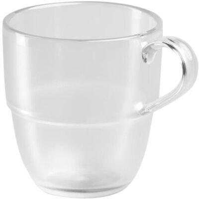 APS Tasse TEATIME, Tritan; 9 cm (H); transparent; 24 Stück / Pack APS Tasse TEATIME, Tritan; 9 cm (H); transparent; 24 Stück / Pack