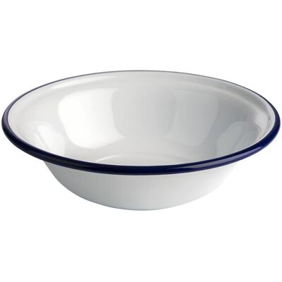APS Emaille-Schale - Weiß, Ø 16,5 cm, 80 ml - Salatschüssel APS Emaille-Schale - Weiß, Ø 16,5 cm, 80 ml - Salatschüssel