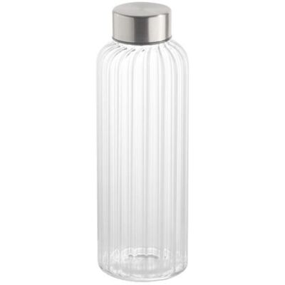 APS Trinkflasche EVERLINE, Glas; 0.4 l, 6.5x6.5x19.5 cm (LxBxH); transparent APS Trinkflasche EVERLINE, Glas; 0.4 l, 6.5x6.5x19.5 cm (LxBxH); transparent