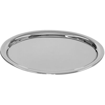 Schneider Serviertablett; 22x28.5 cm (LxB); edelstahl; oval Schneider Serviertablett; 22x28.5 cm (LxB); edelstahl; oval