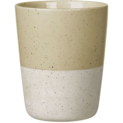 blomus Becher -SABLO; 8x8x8x11 cm (LxBxØxH); beige blomus Becher -SABLO; 8x8x8x11 cm (LxBxØxH); beige