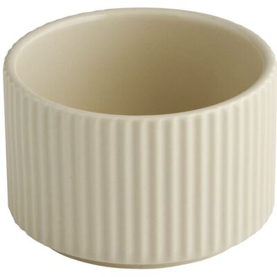 APS Schale THE GRID, Porzellan; 200 ml, 9x9x6 cm (LxBxH); beige; 6 Stück / Pack APS Schale THE GRID, Porzellan; 200 ml, 9x9x6 cm (LxBxH); beige; 6 Stück / Pack
