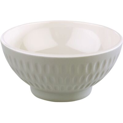 APS Schale ASIA PLUS, Melamin; 600 ml, 16x16x16x7 cm (LxBxØxH); grau/weiß; rund APS Schale ASIA PLUS, Melamin; 600 ml, 16x16x16x7 cm (LxBxØxH); grau/weiß; rund