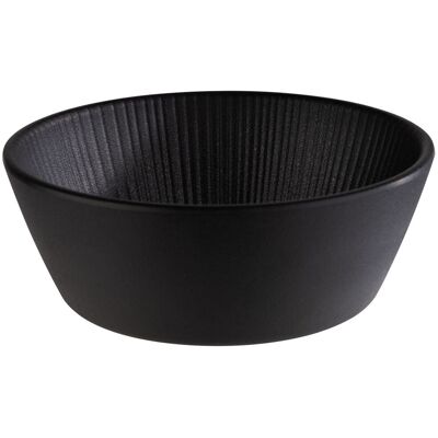 APS Schüssel NERO, Melamin; 450 ml, 15.5x5.5 cm (ØxH); schwarz; rund APS Schüssel NERO, Melamin; 450 ml, 15.5x5.5 cm (ØxH); schwarz; rund