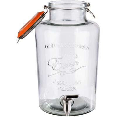 APS Glas zu Getränkespender OLD FASHIONED; 7 l, 19x19x19x36.5 cm (LxBxØxH); transparent APS Glas zu Getränkespender OLD FASHIONED; 7 l, 19x19x19x36.5 cm (LxBxØxH); transparent
