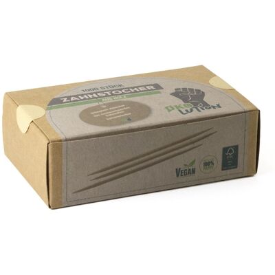 Ökolution Zahnstocher; natur; 100000 Stück / Pack Ökolution Zahnstocher; natur; 100000 Stück / Pack