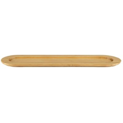 helios Tablett Serve Tray aus Bambus, lackiert; 42.5x12.5 cm (LxB); braun; oval helios Tablett Serve Tray aus Bambus, lackiert; 42.5x12.5 cm (LxB); braun; oval