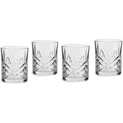 ECHTWERK Whiskygläser; 330 ml, 10 cm (H); transparent; zylinderförmig; 4 Stück / Pack ECHTWERK Whiskygläser; 330 ml, 10 cm (H); transparent; zylinderförmig; 4 Stück / Pack