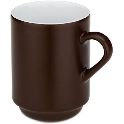 kela Tasse Mattia Keramik, 2er Set; 300 ml, 7.5x11 cm (ØxH); braun; rund; 2 Stück / Pack kela Tasse Mattia Keramik, 2er Set; 300 ml, 7.5x11 cm (ØxH); braun; rund; 2 Stück / Pack